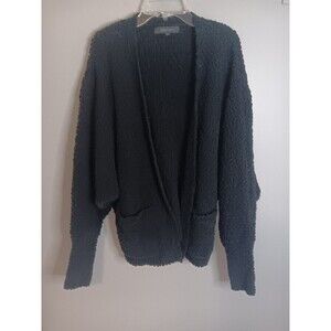 MEROKEETY Women's Long Sleeve Soft Chunky Knit Sweater Open Front Cardigan Small